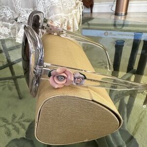 Dolce & Gabbana Flower Embellished Sunglasses